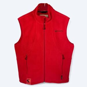 Beretta Men's Highball Windpro Hunting Hiking Vest Red Large Made in Italy